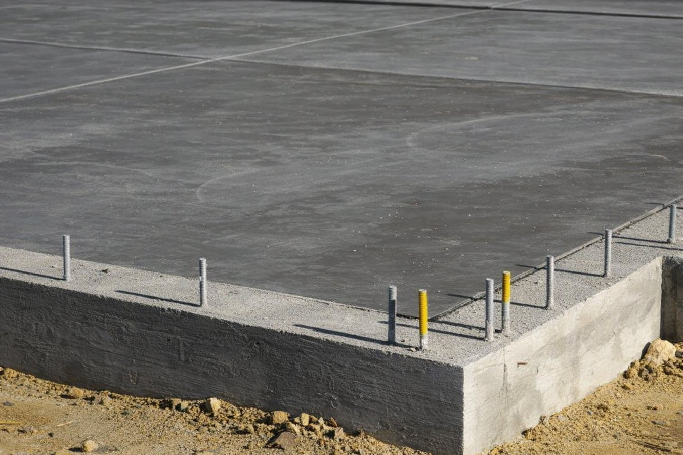 Slab foundation building in Campbell, CA